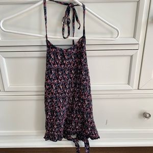 American Eagle Open Back Halter Tank